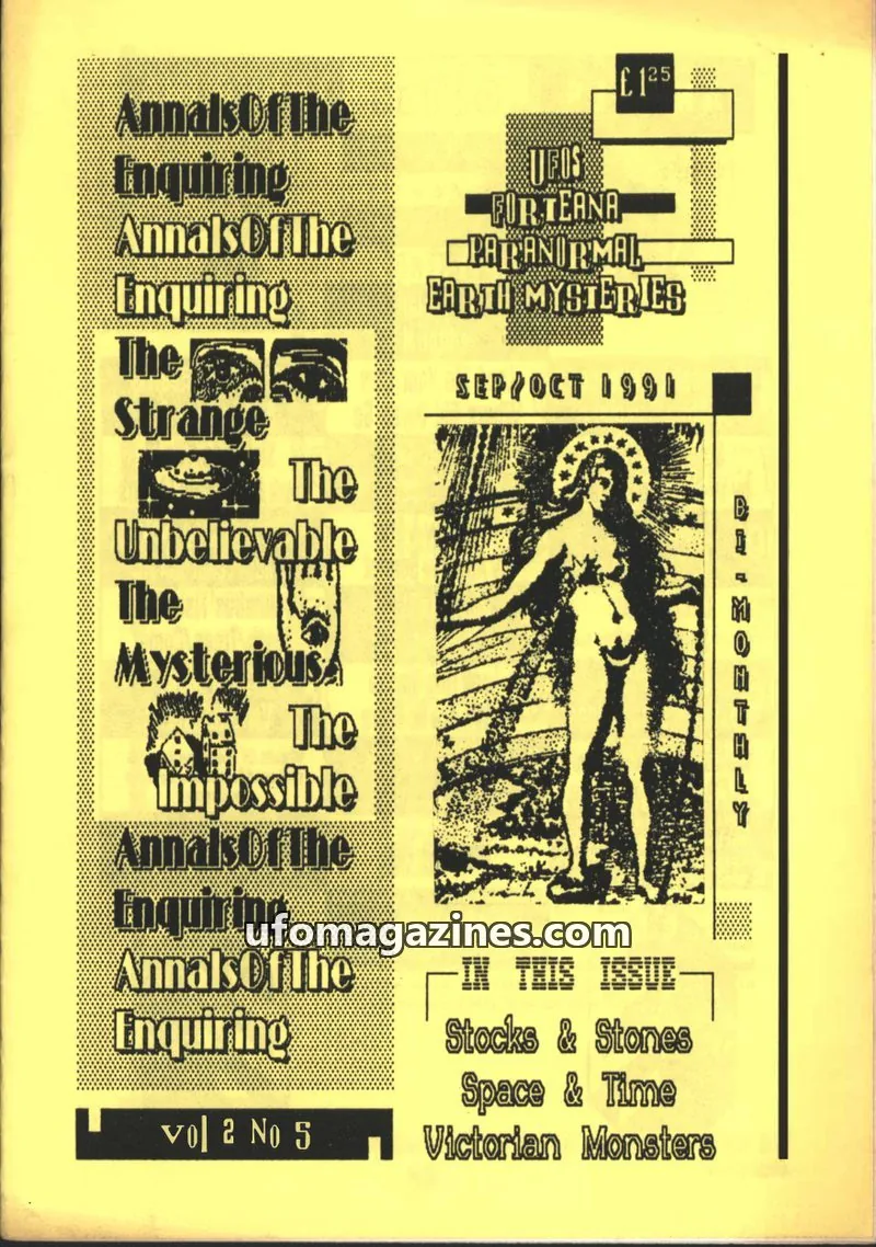 Cover of Annals of the Enquiring (Gerry Lovell) issue Vol 2 No 5: Annals Of The Enquiring