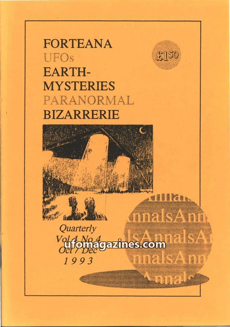 Cover of ANNALS issue Vol 4 No 4: ANNALS