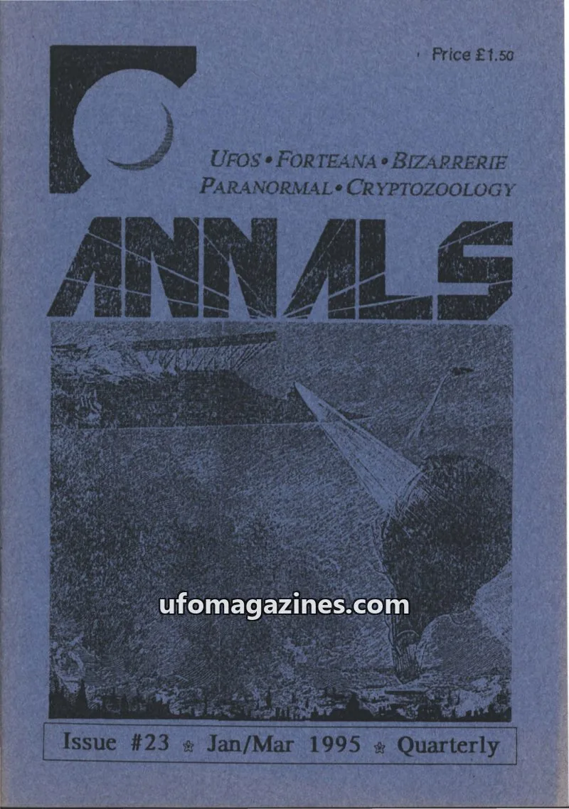 Cover of Annals of the Enquiring (Gerry Lovell) issue 23: ANNALS