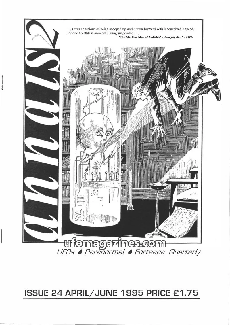 Cover of Annals of the Enquiring (Gerry Lovell) issue 24: annals
