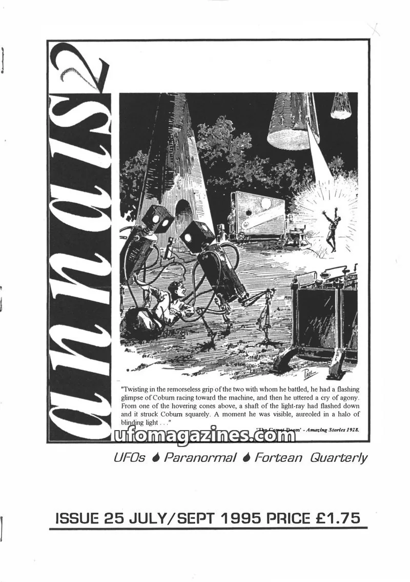Cover of Annals of the Enquiring (Gerry Lovell) issue 25: annals2