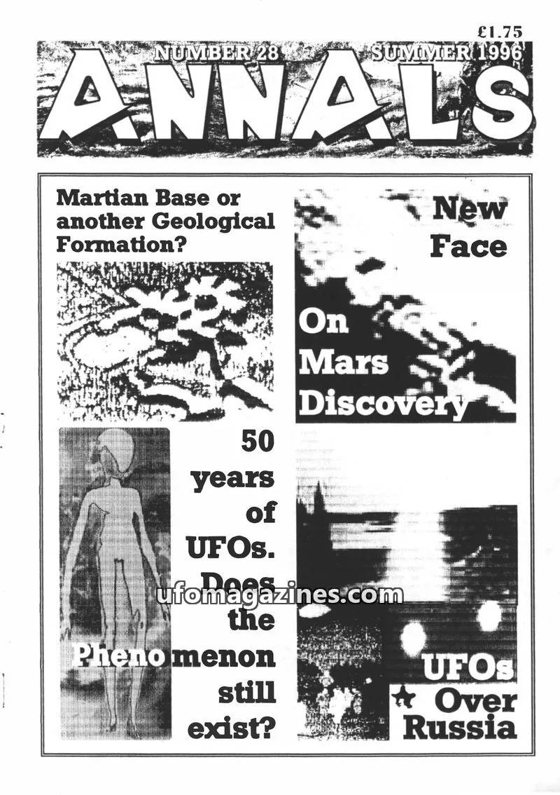 Cover of Annals of the Enquiring (Gerry Lovell) issue 28: ANNALS