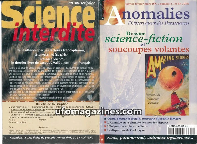 Cover of Anomalies issue 2: Anomalies