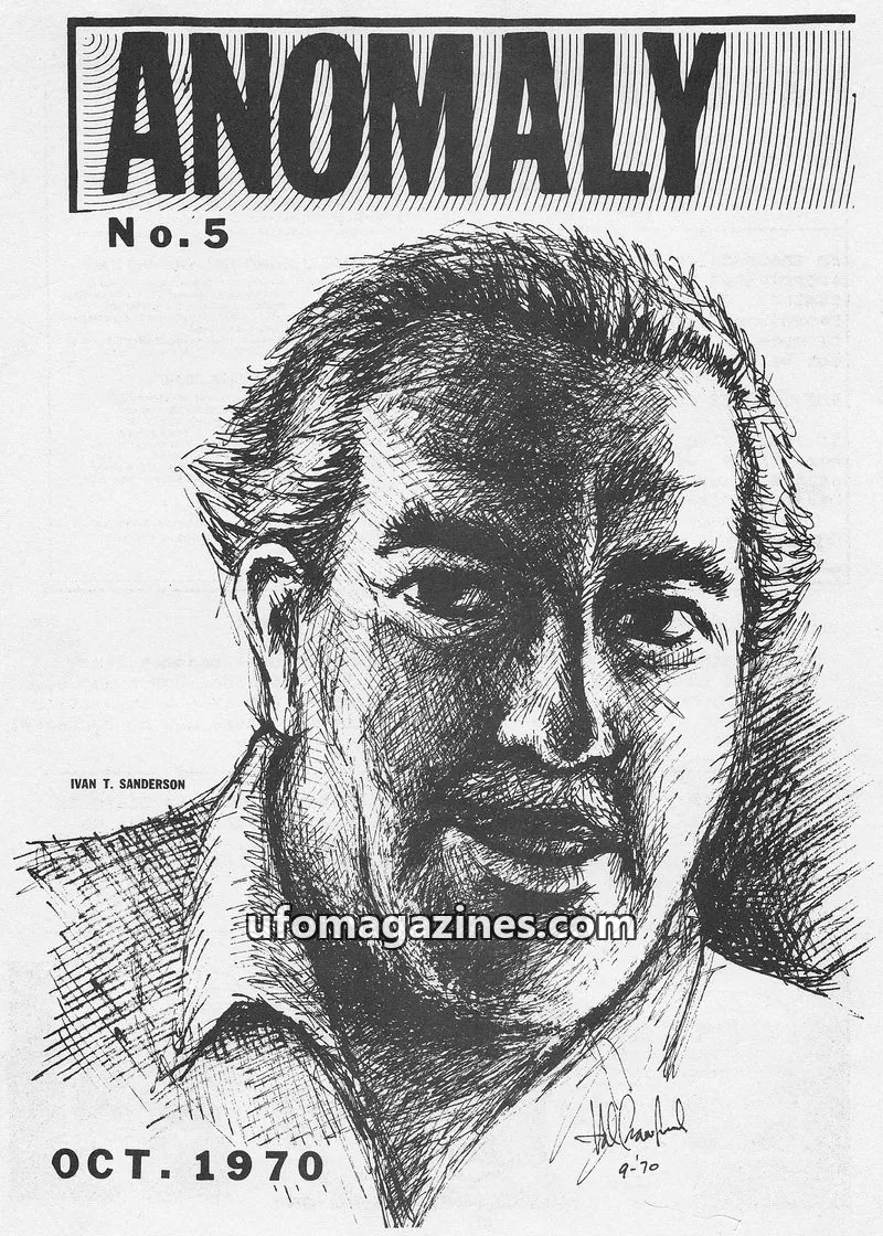 Cover of Anomaly issue No. 5: ANOMALY