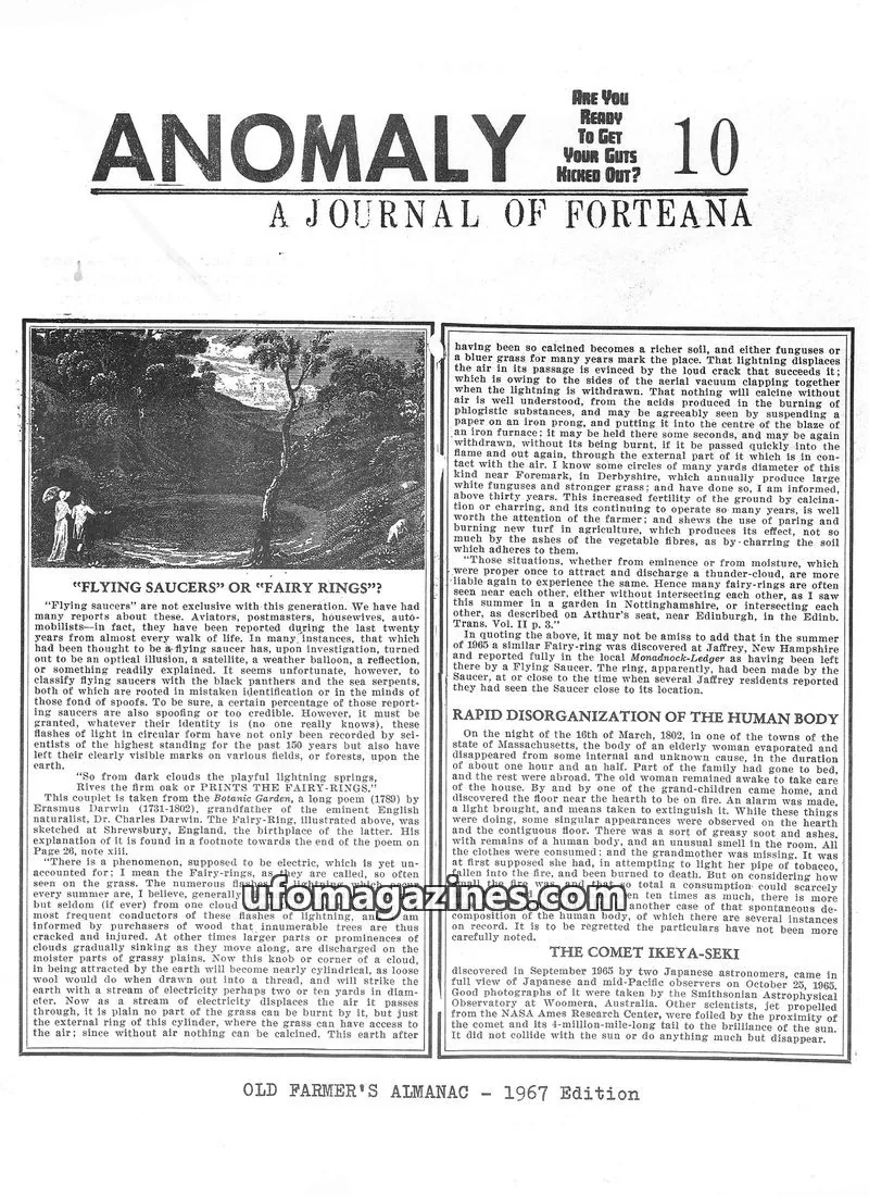 Cover of Anomaly issue 10: ANOMALY