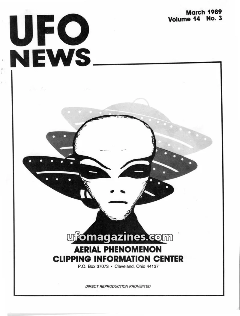 Cover of APCIC clipping service issue No. 3: UFO NEWS