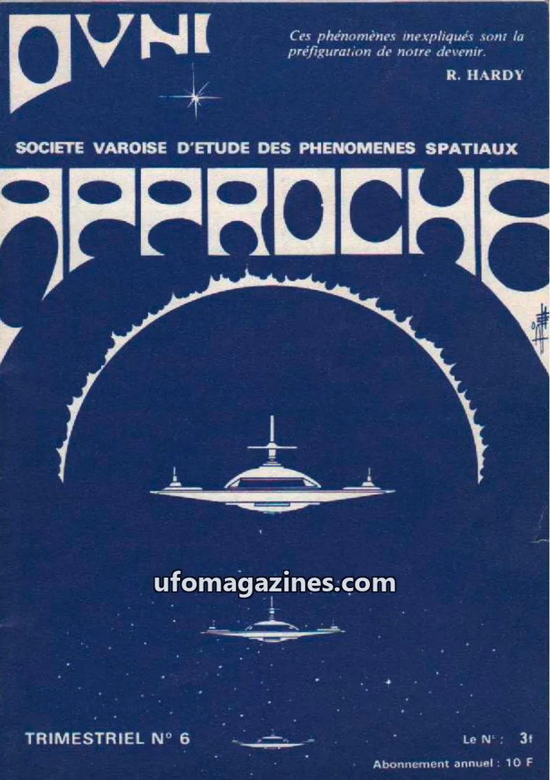 Cover of Approche issue 6: APPROCHE