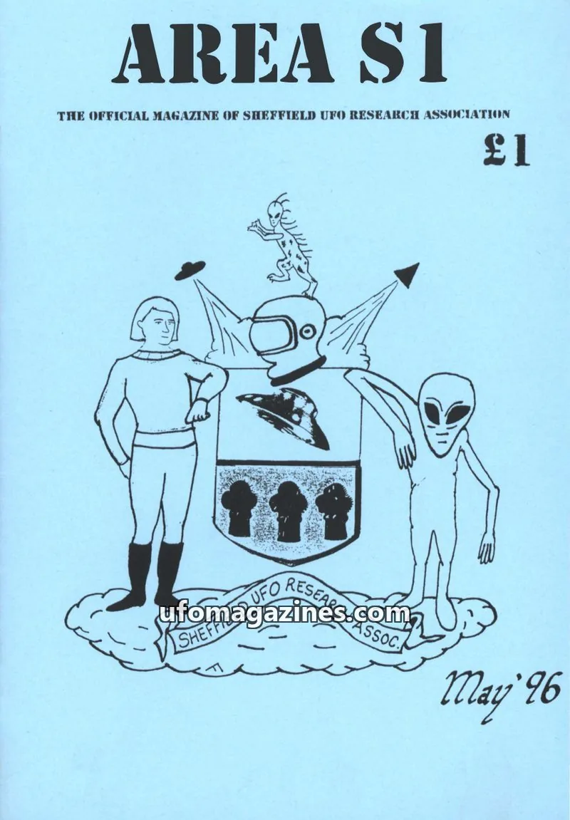 Cover of S1 PUBLICATIONS issue May '96: AREA S1