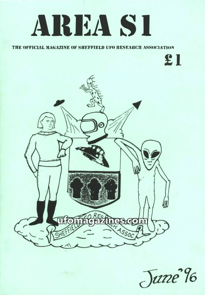 Cover of SI Publications issue June '96: AREA S1