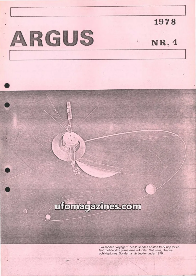 Cover of Argus issue 4: ARGUS