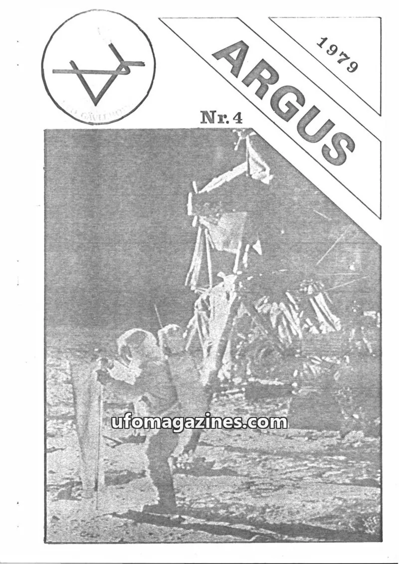 Cover of Argus issue 4: ARGUS