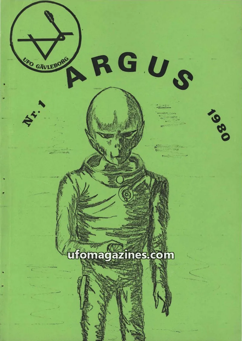 Cover of Argus issue Nr. 1: ARGUS