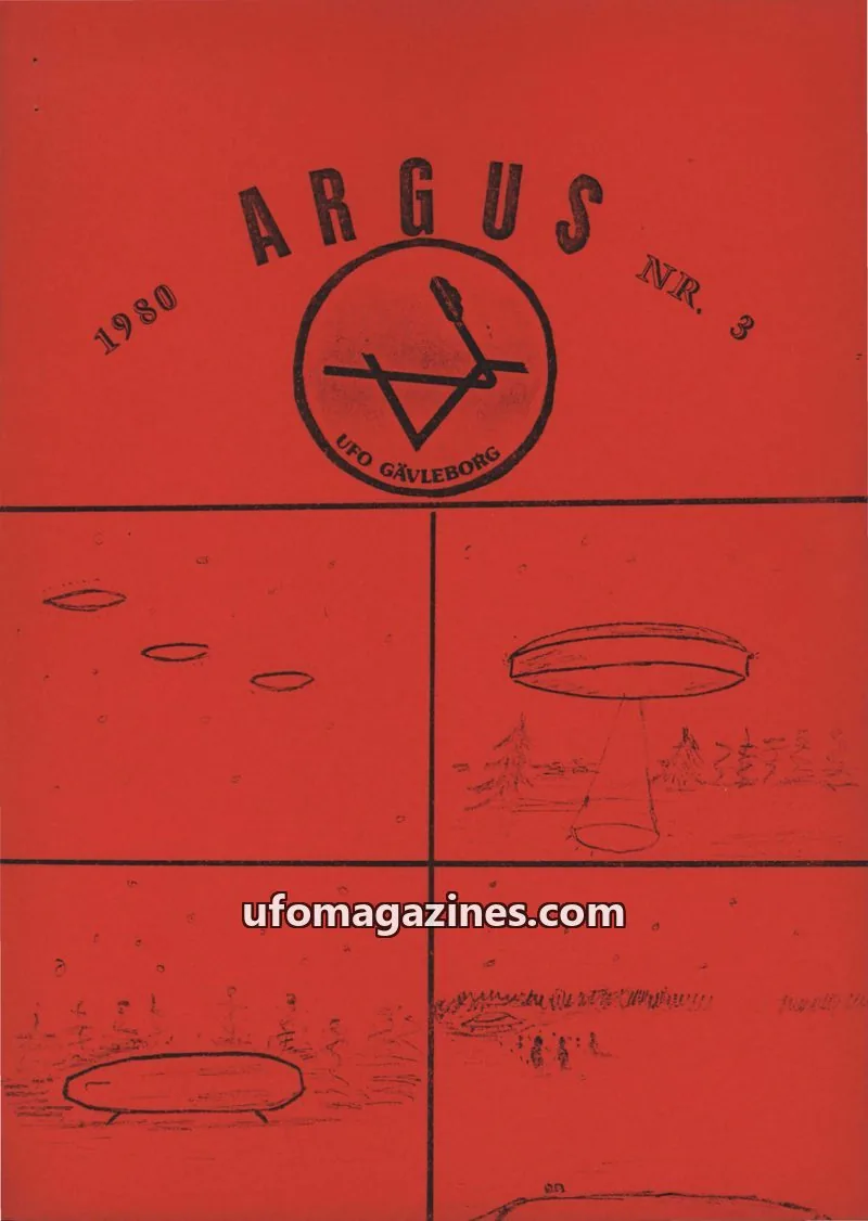 Cover of Argus issue 3: ARGUS