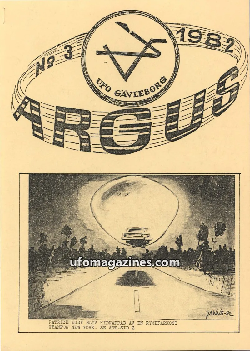 Cover of Argus issue 3: ARGUS
