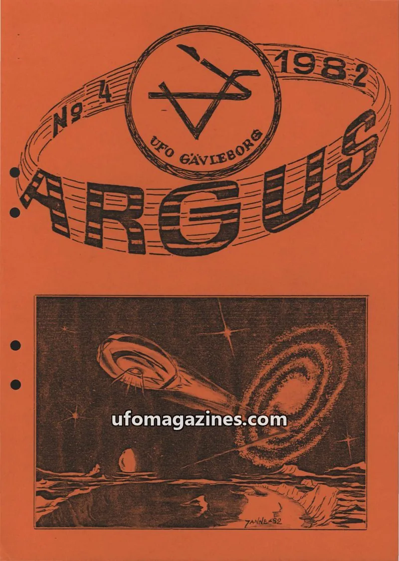 Cover of Argus issue 4: ARGUS