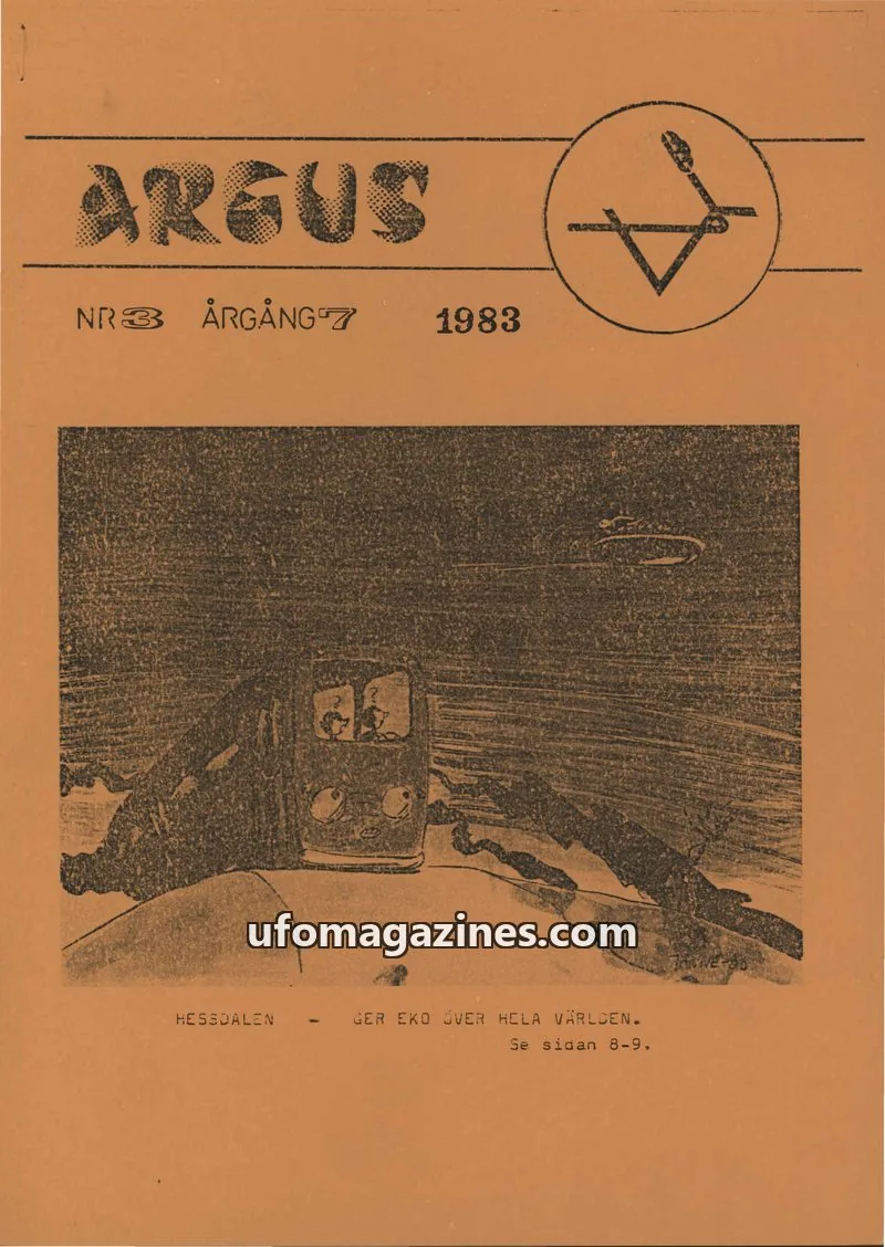 Cover of Argus issue 3: ARGUS