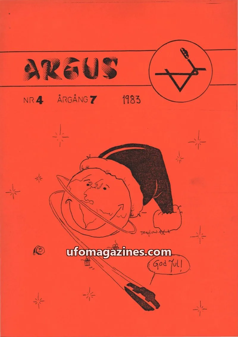 Cover of Argus issue 4: ARGUS