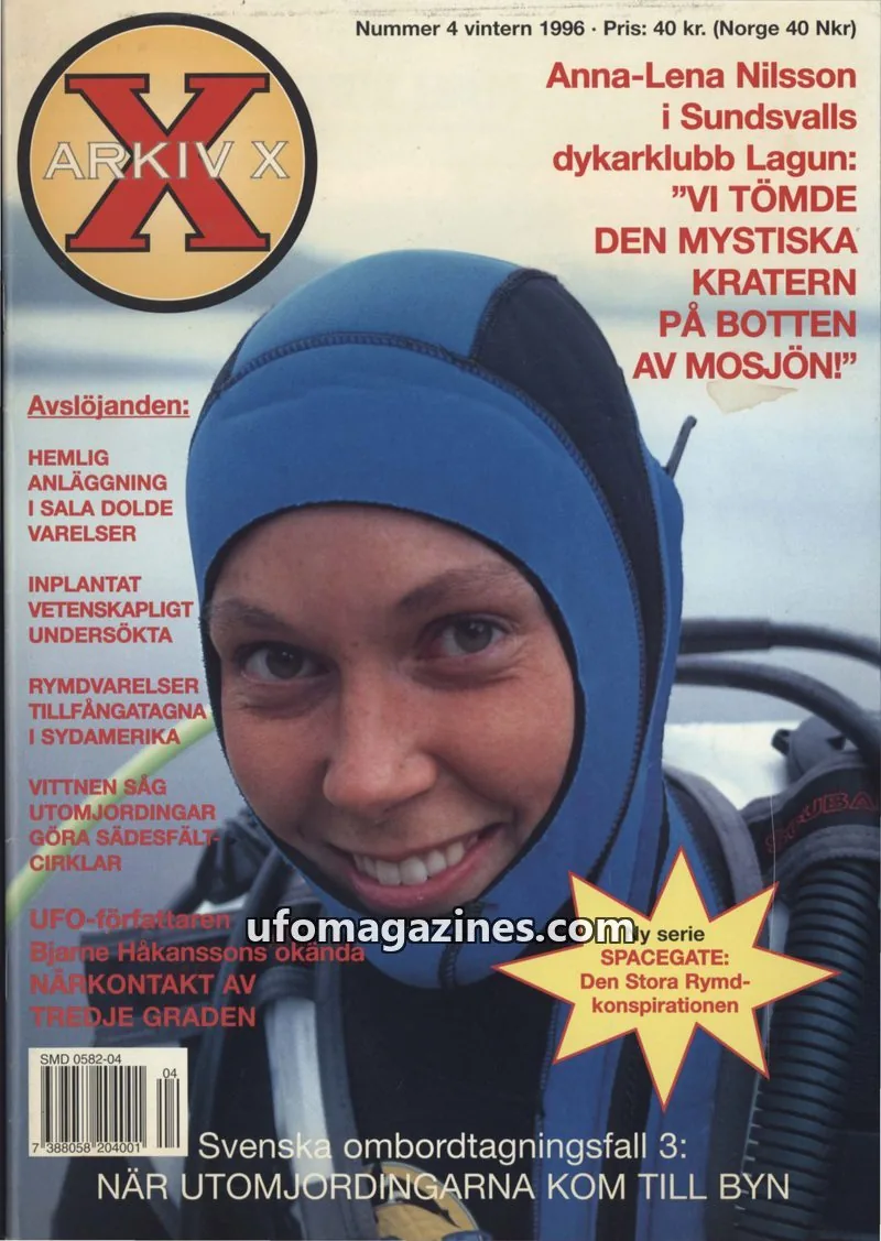 Cover of Arkiv X (Jan Ove Sundberg) issue 4: ARKIV X