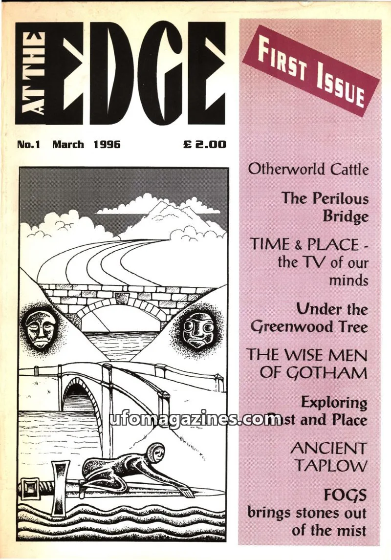 Cover of At The Edge (Bob Trubshaw) issue 1: AT THE EDGE