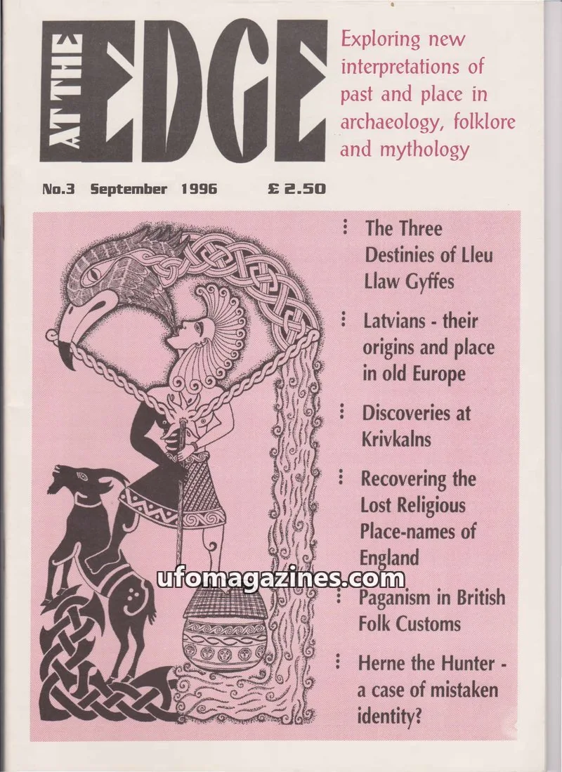 Cover of At The Edge (Bob Trubshaw) issue No.3: AT THE EDGE