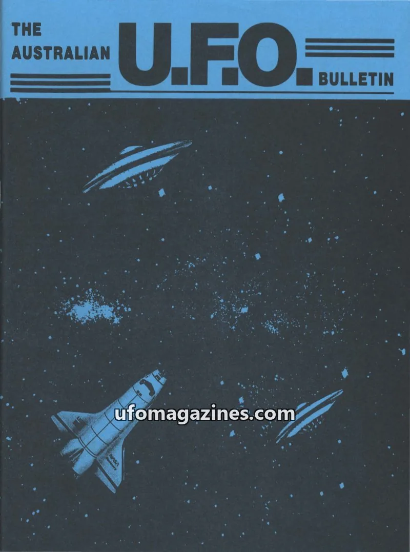 Cover of Australian UFO Bulletin issue DECEMBER 1994: THE AUSTRALIAN U.F.O. BULLETIN