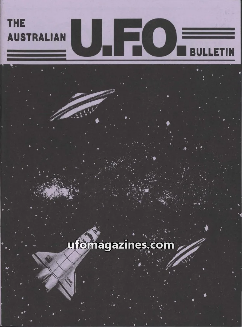 Cover of Australian UFO Bulletin issue SEPTEMBER 1997: THE AUSTRALIAN U.F.O. BULLETIN