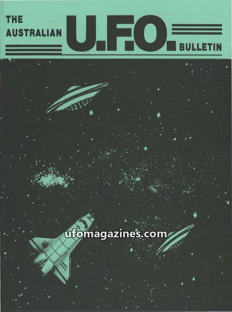 Cover of Victorian U.F.O. Research Society issue DECEMBER 2002: THE AUSTRALIAN U.F.O. BULLETIN