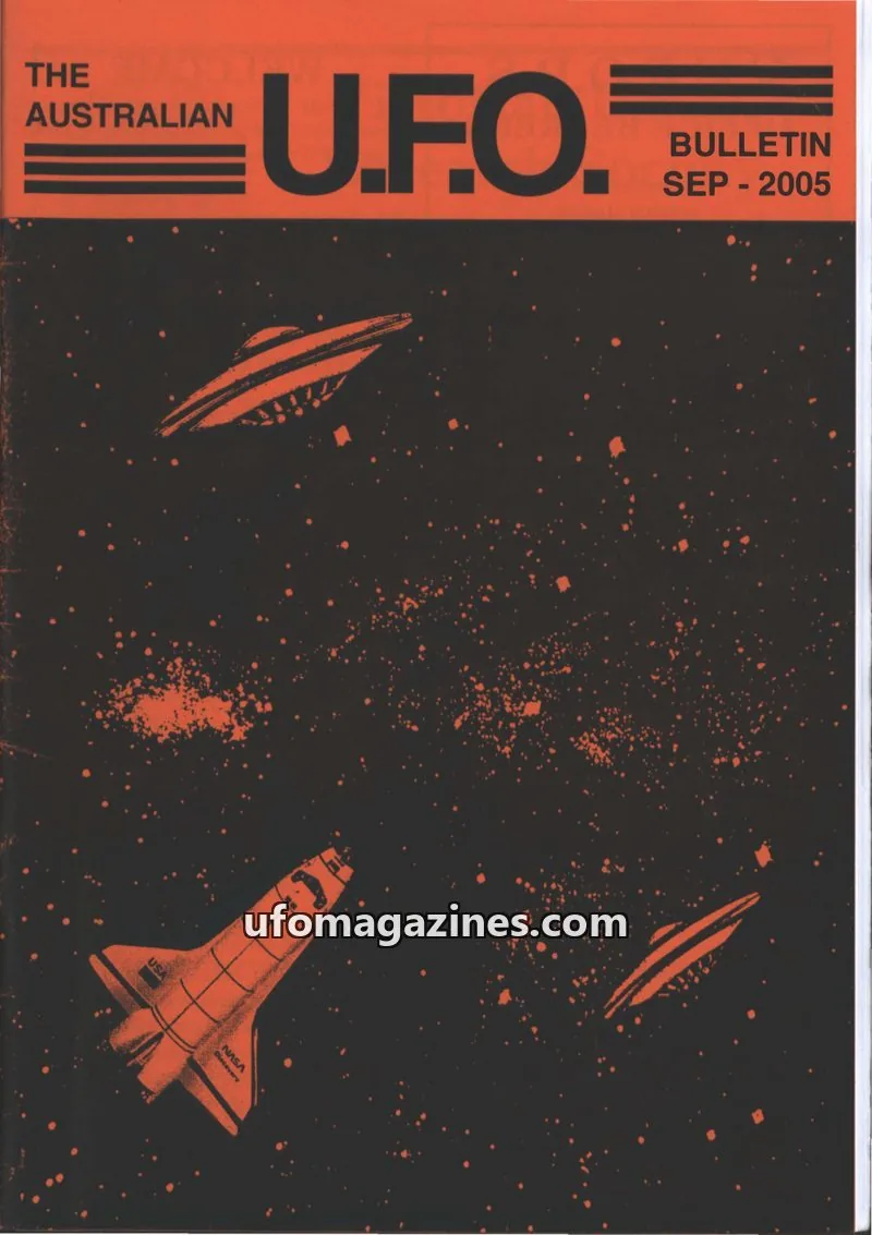 Cover of Victorian U.F.O. Research Society issue SEP - 2005: THE AUSTRALIAN U.F.O. BULLETIN