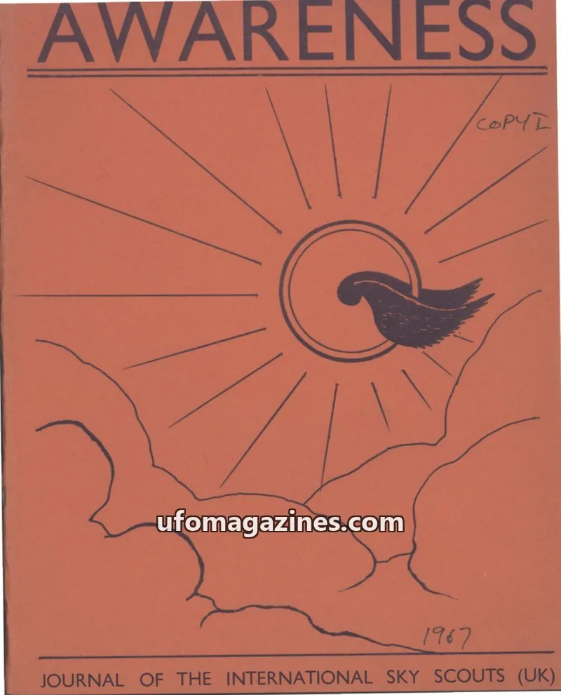 Cover of Awareness (Contact UK) issue JOURNAL OF THE INTERNATIONAL SKY SCOUTS (UK): AWARENESS