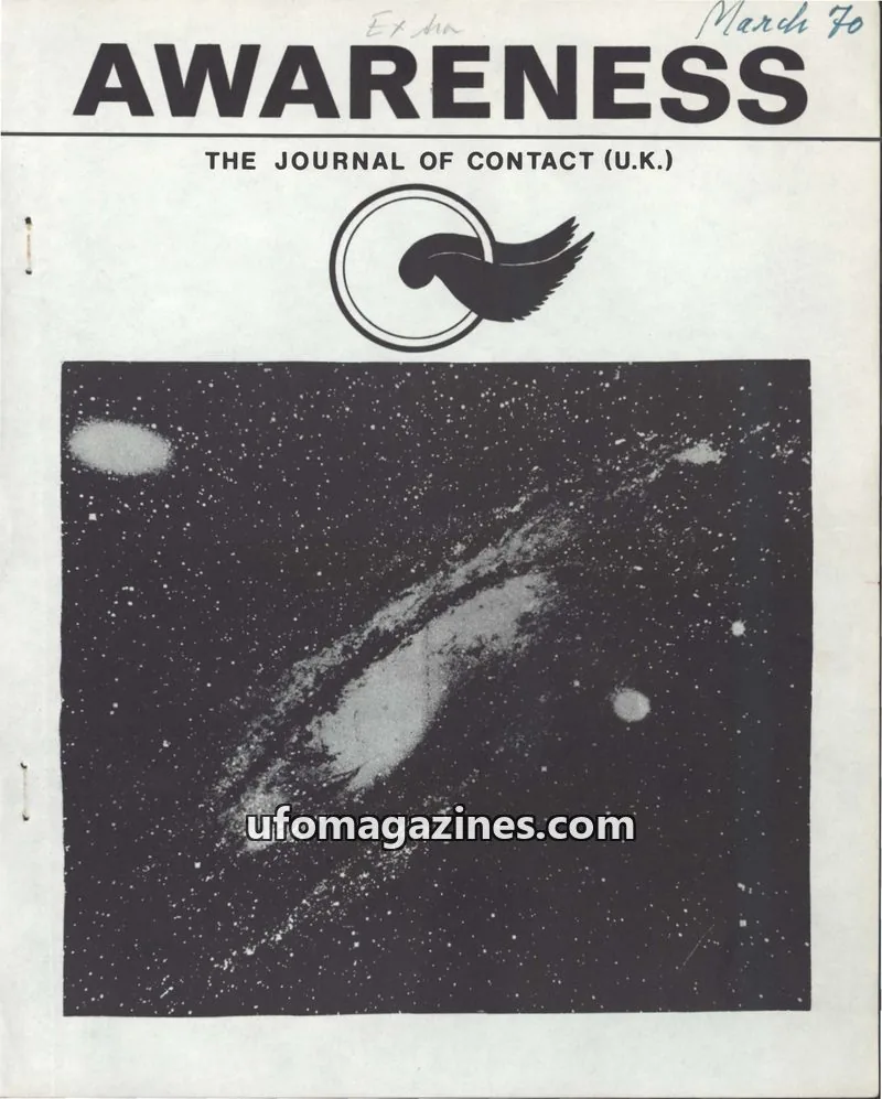 Cover of Awareness (Contact UK) issue March 70: AWARENESS