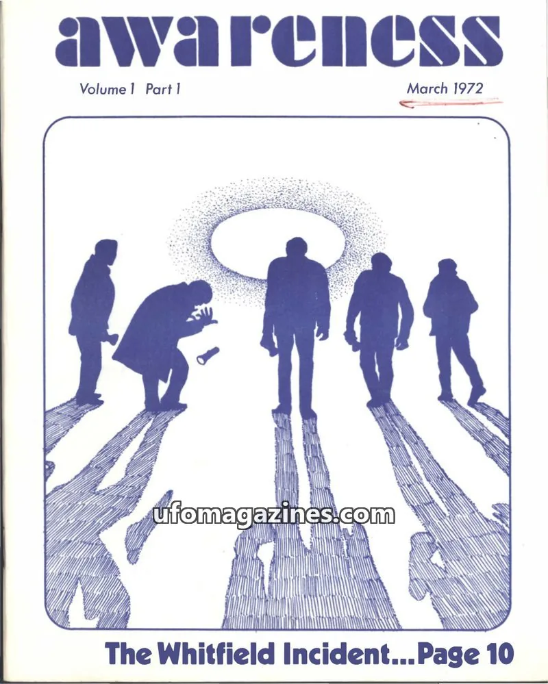 Cover of Awareness (Contact UK) issue Volume 1 Part 1: Awareness