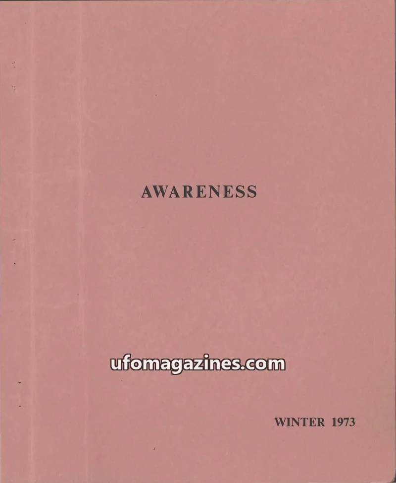 Cover of Awareness (Contact UK) issue Vol.2, no:4: AWARENESS