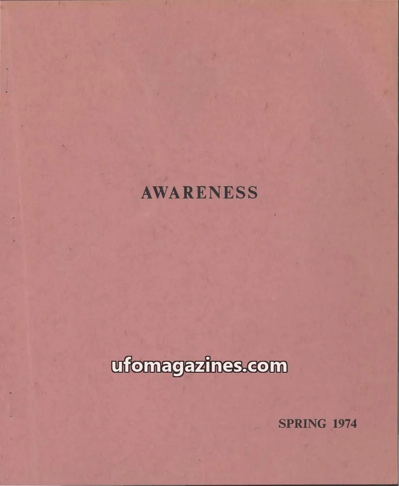 Cover of Awareness (Contact UK) issue no:1: AWARENESS