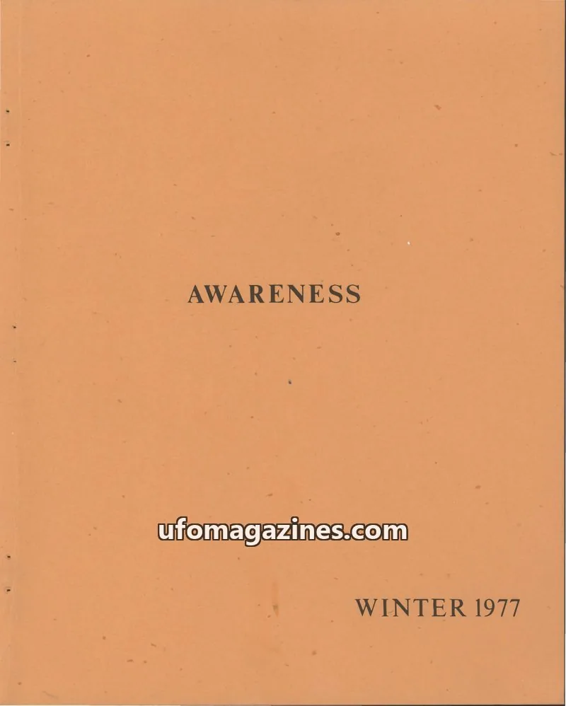 Cover of Awareness (Contact UK) issue no:4: AWARENESS