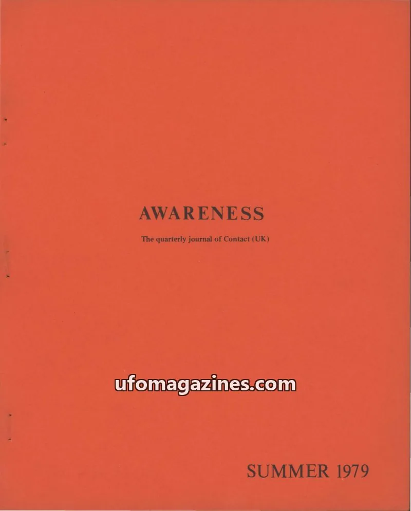 Cover of Awareness (Contact UK) issue 2: AWARENESS
