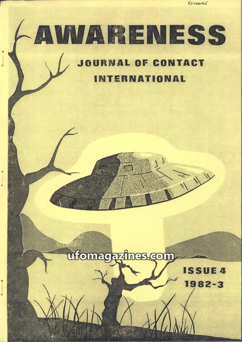 Cover of Awareness (Contact UK) issue 4: AWARENESS