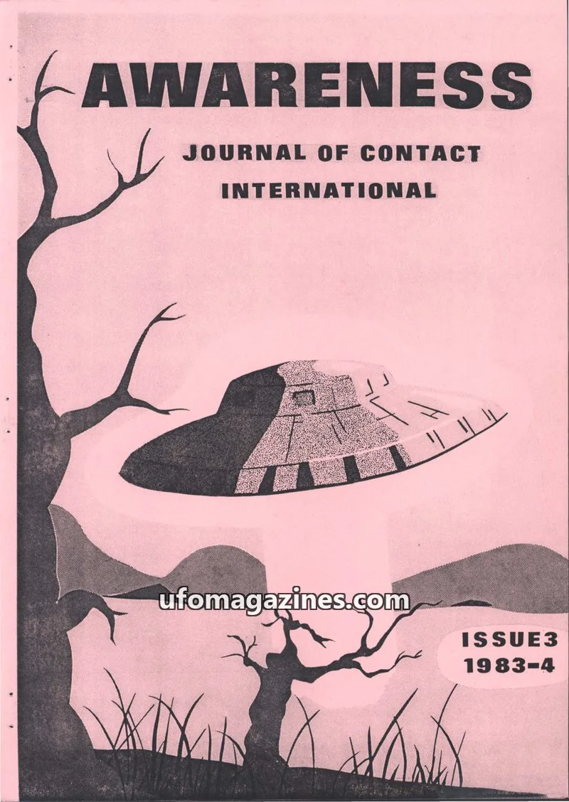 Cover of Awareness (Contact UK) issue 3: AWARENESS