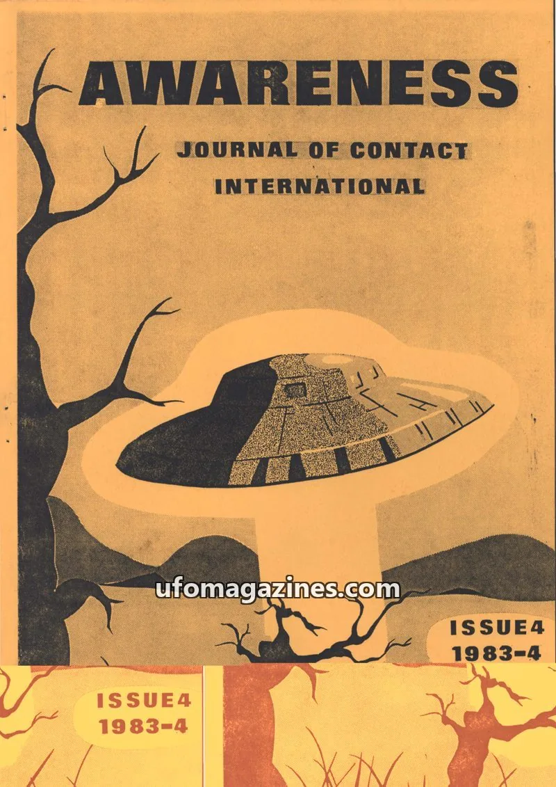 Cover of Awareness (Contact UK) issue ISSUE 4: AWARENESS