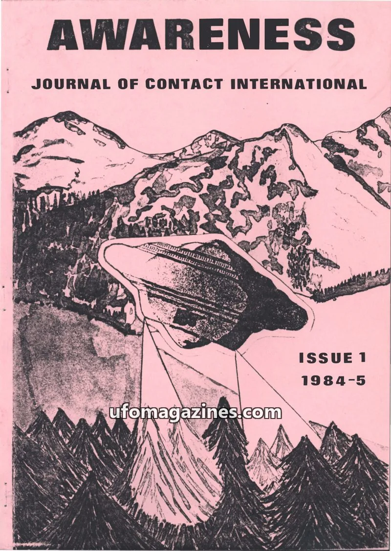 Cover of Awareness (Contact UK) issue 1: AWARENESS