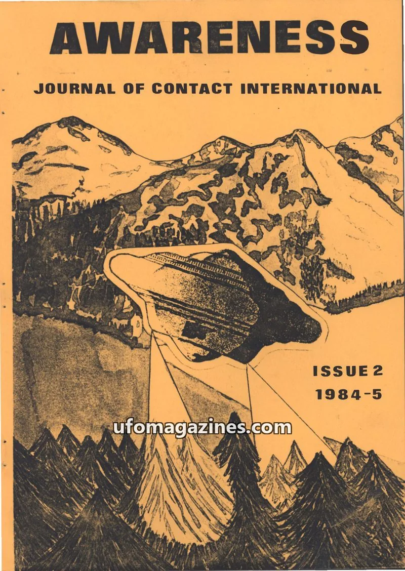 Cover of Awareness (Contact UK) issue 2: AWARENESS