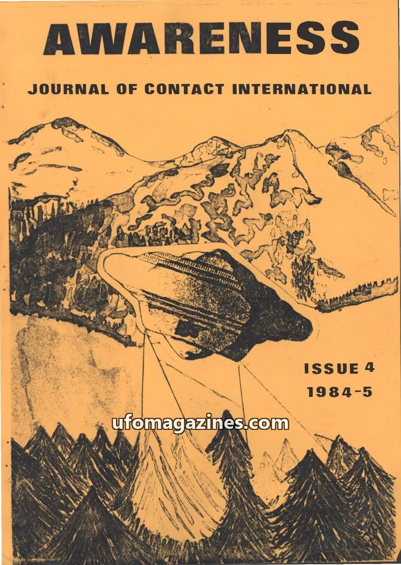 Cover of Awareness (Contact UK) issue 4: AWARENESS