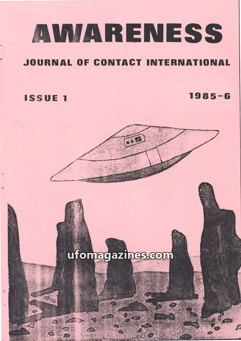 Cover of Awareness (Contact UK) issue 1: AWARENESS
