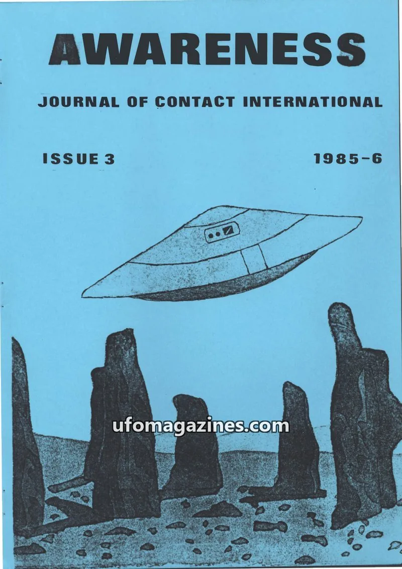 Cover of Awareness (Contact UK) issue 3: AWARENESS