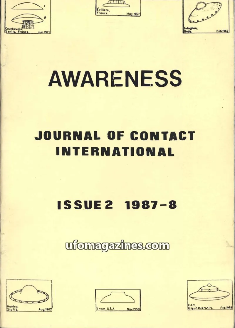 Cover of Awareness (Contact UK) issue 2: AWARENESS
