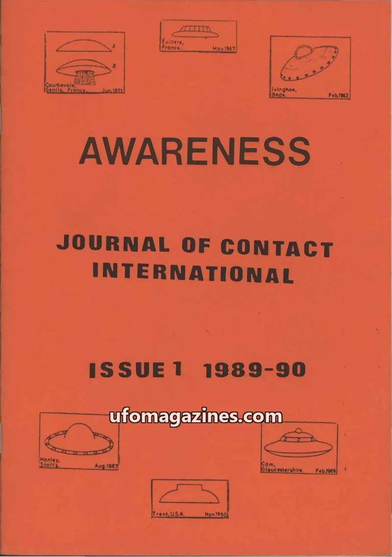 Cover of Awareness (Contact UK) issue 1: AWARENESS
