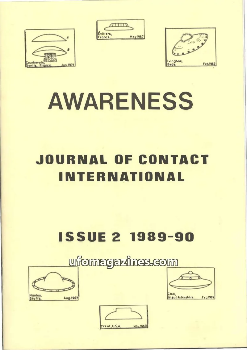 Cover of Awareness (Contact UK) issue 2: AWARENESS