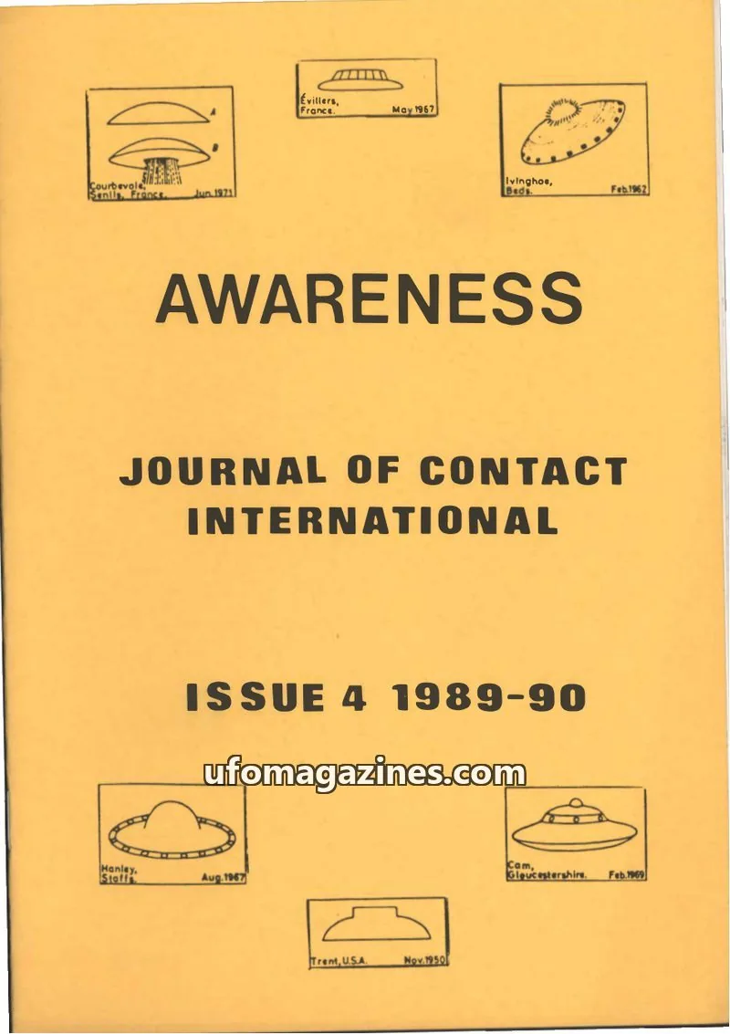 Cover of Awareness (Contact UK) issue 4: AWARENESS