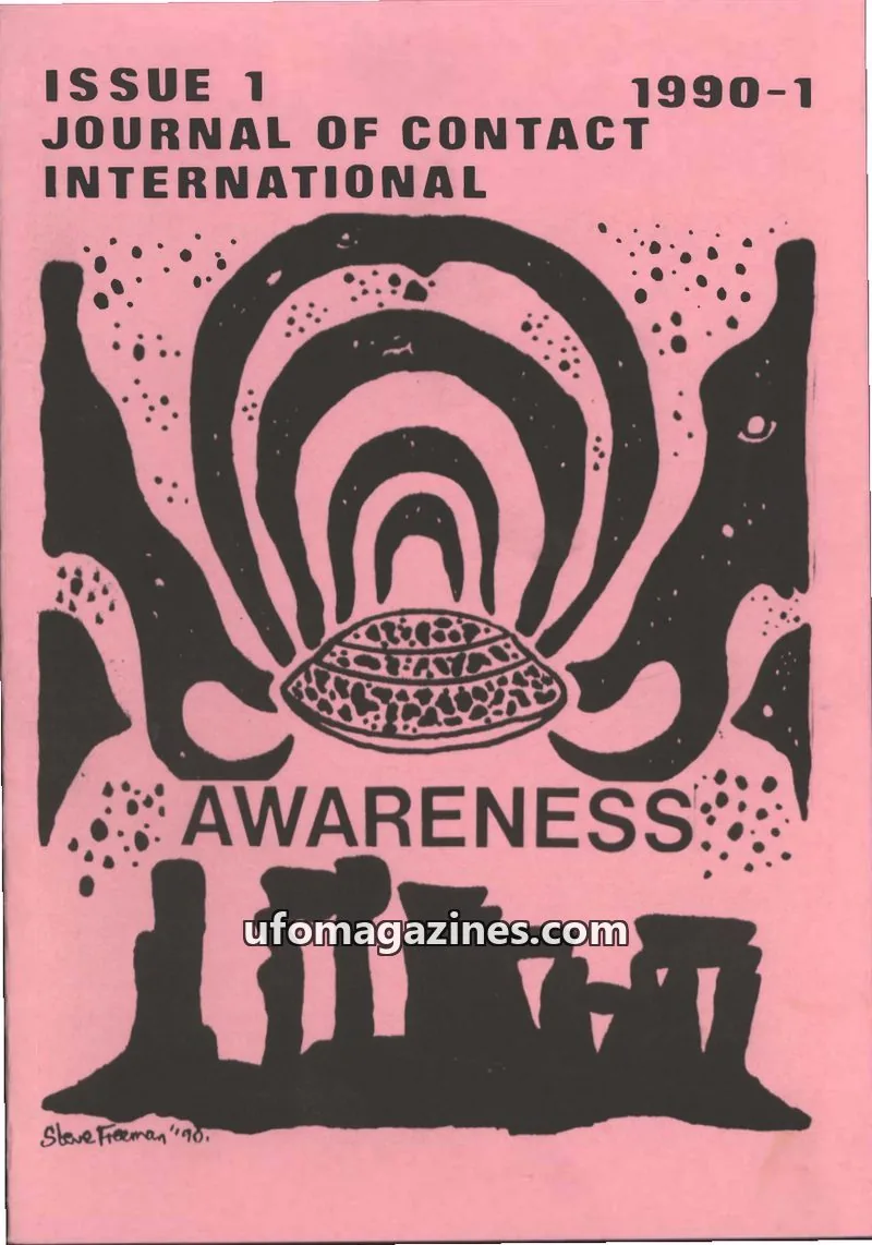 Cover of Awareness (Contact UK) issue 1: JOURNAL OF CONTACT INTERNATIONAL