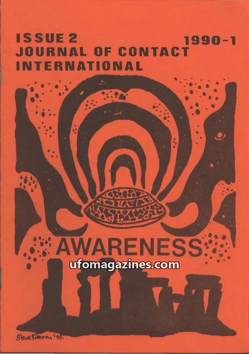 Cover of Awareness (Contact UK) issue 2: JOURNAL OF CONTACT INTERNATIONAL