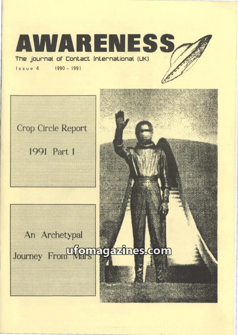 Cover of Awareness (Contact UK) issue 4: AWARENESS